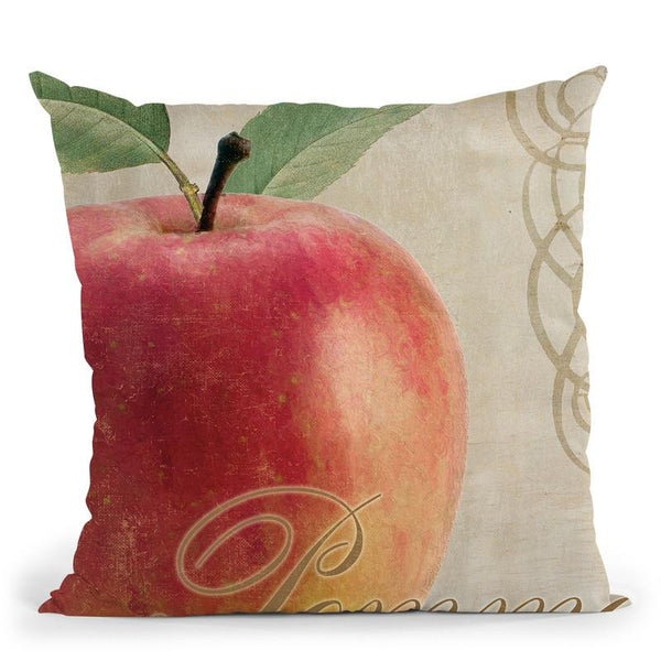 Fruits Classique V Throw Pillow By Color Bakery