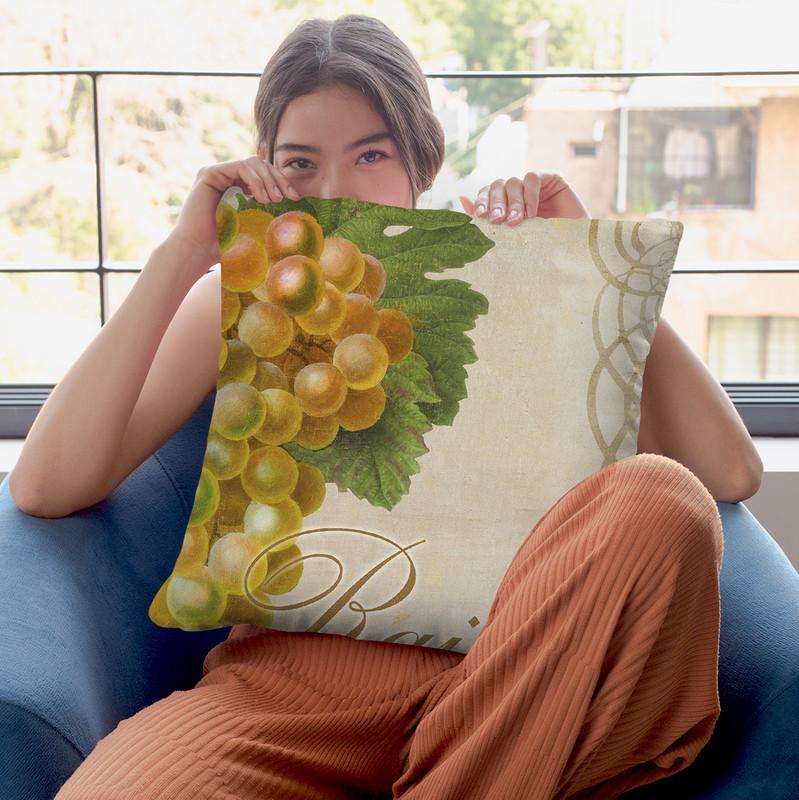 Fruits Classique Vi Throw Pillow By Color Bakery