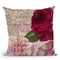 February Throw Pillow By Color Bakery
