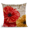 March Throw Pillow By Color Bakery