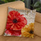 March Throw Pillow By Color Bakery