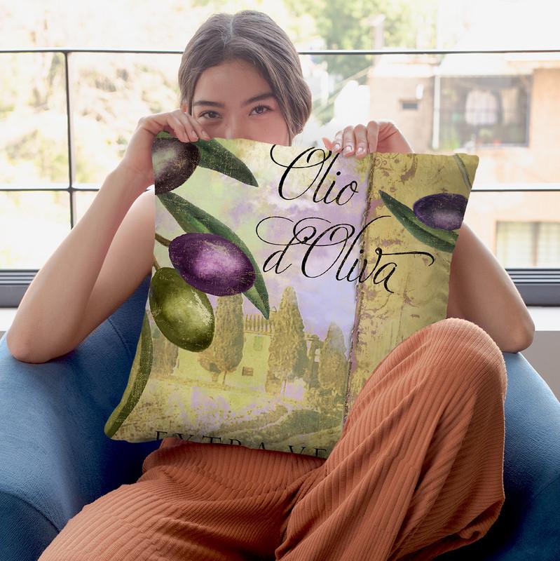 Toscana Ii Throw Pillow By Color Bakery