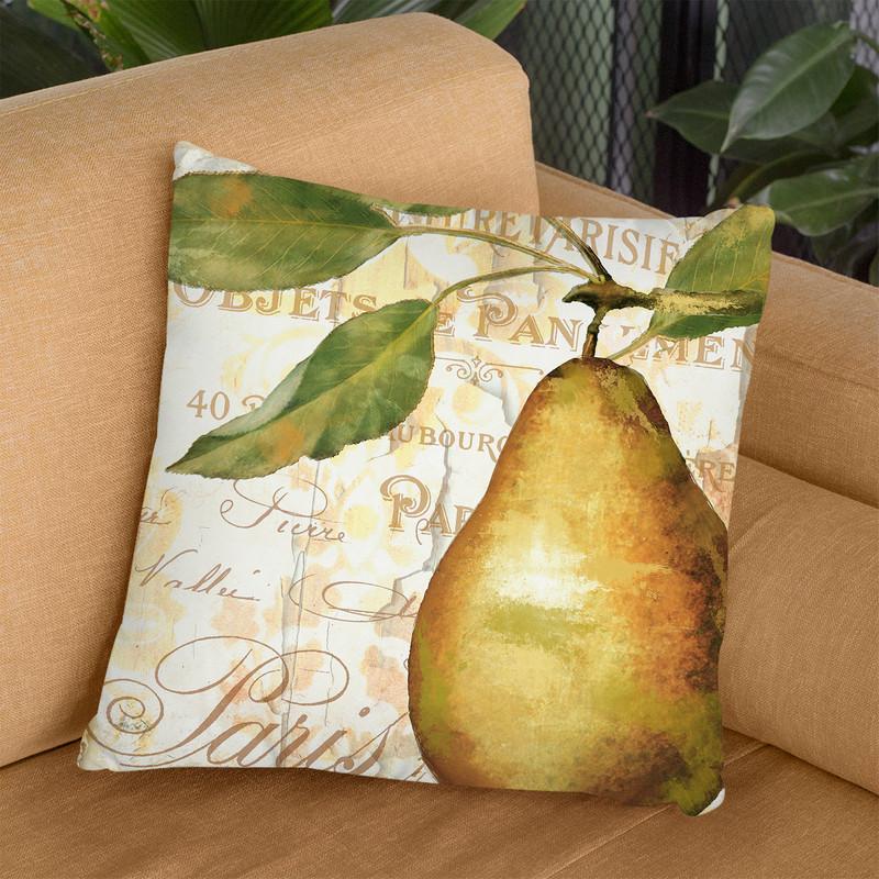 Cafe DÕOr Vi Throw Pillow By Color Bakery