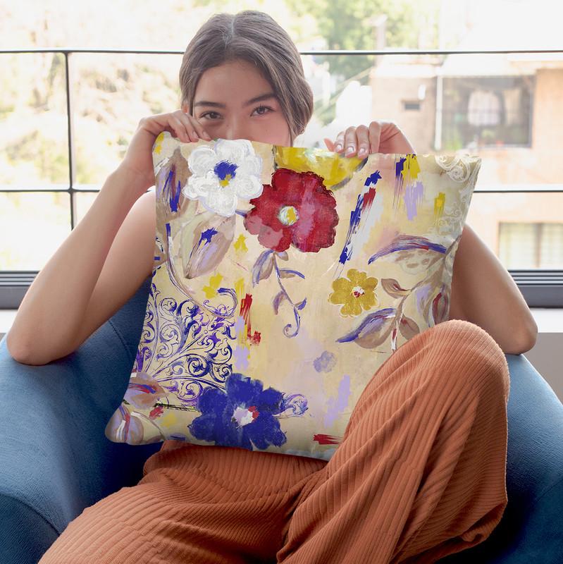 Sevilla I Throw Pillow By Color Bakery