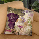 Wine Country Iv Throw Pillow By Color Bakery
