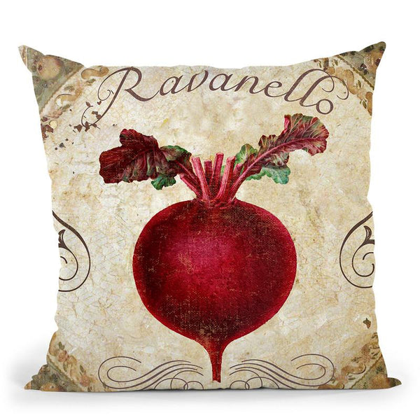 Mangia I Throw Pillow By Color Bakery