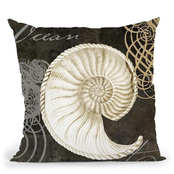 Cocoa Beach I Throw Pillow By Color Bakery