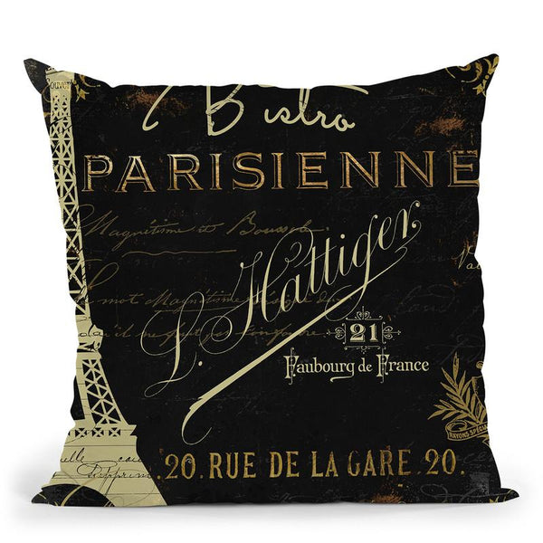 La Cuisine Vi Throw Pillow By Color Bakery