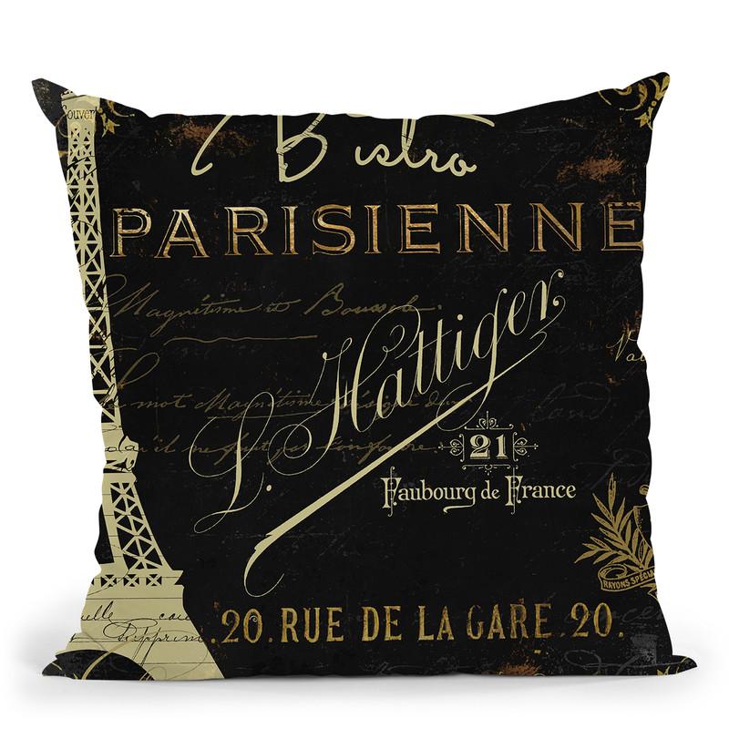 La Cuisine Vi Throw Pillow By Color Bakery