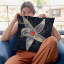 Maritime Blues Iv Throw Pillow By Color Bakery