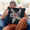 Maritime Blues Iv Throw Pillow By Color Bakery
