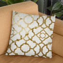 Moroccan Gold Ii Throw Pillow By Color Bakery