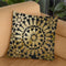 Moroccan Gold Iii Throw Pillow By Color Bakery
