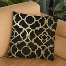 Moroccan Gold Iv Throw Pillow By Color Bakery