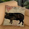 Paris Farms Ii Throw Pillow By Color Bakery