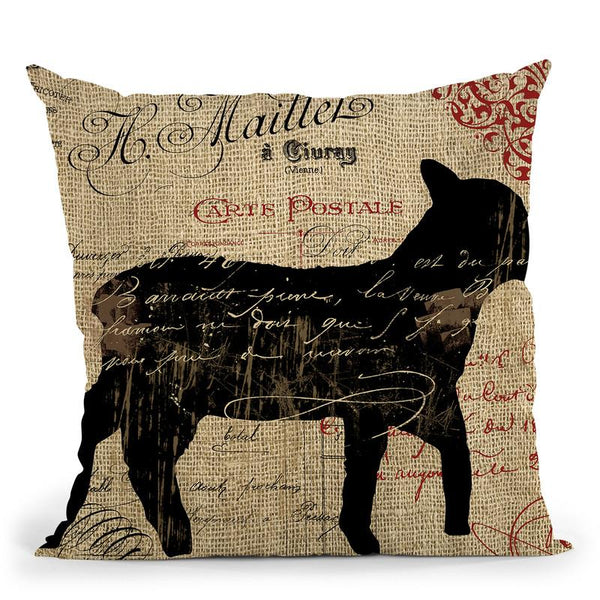 Paris Farms Iii Throw Pillow By Color Bakery