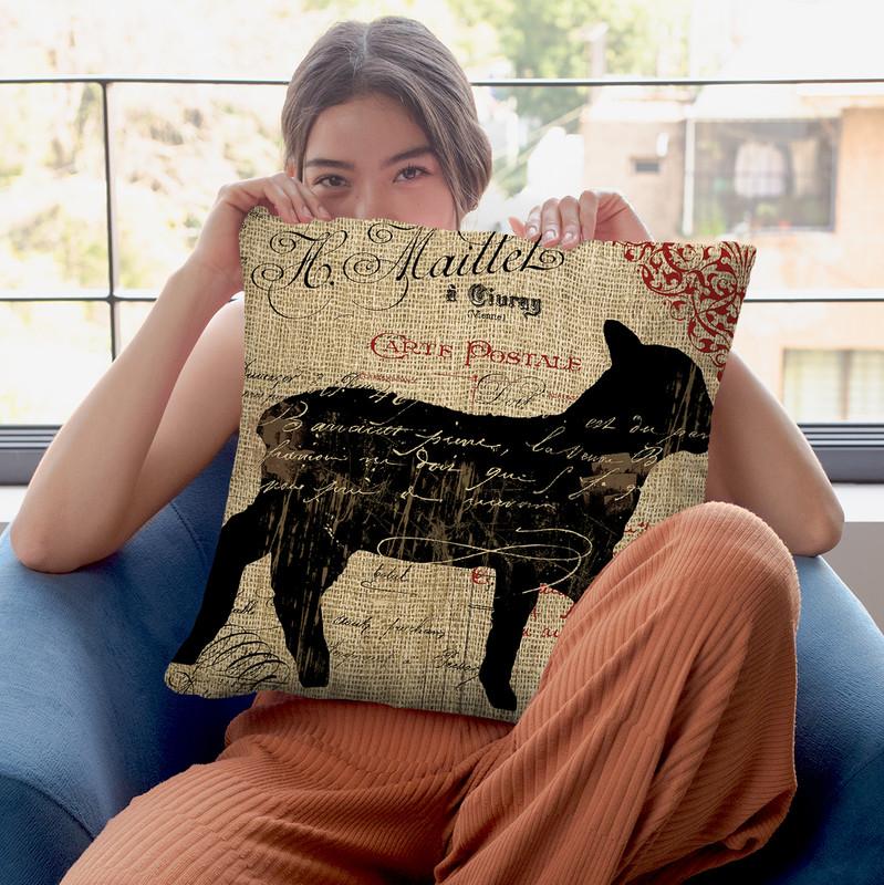 Paris Farms Iii Throw Pillow By Color Bakery