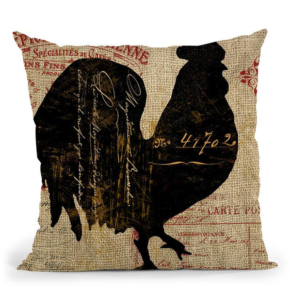 Paris Farms Iv Throw Pillow By Color Bakery