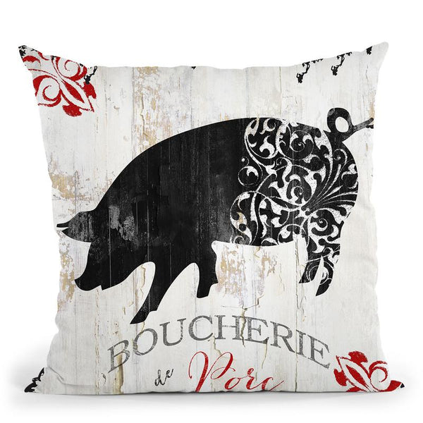 Ferme Iv Throw Pillow By Color Bakery