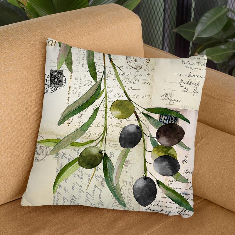 Olivia I Throw Pillow By Color Bakery