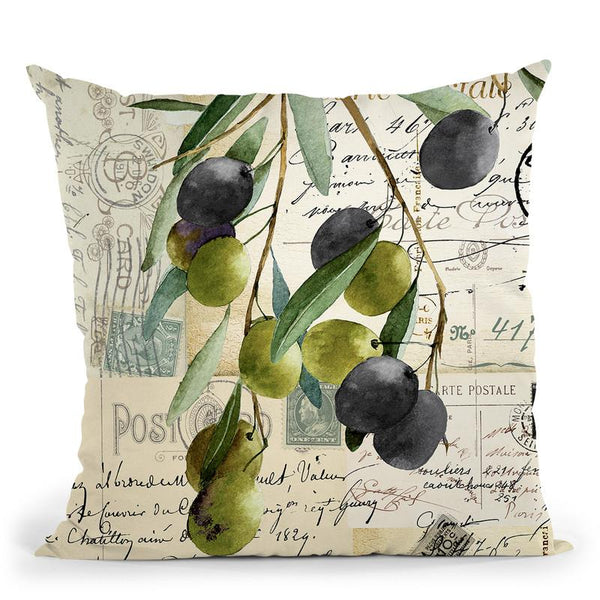 Olivia Ii Throw Pillow By Color Bakery
