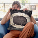 Campagne Ii Throw Pillow By Color Bakery