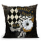 Paris Halloween I Throw Pillow By Color Bakery
