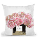 Pink Scented Throw Pillow By Color Bakery