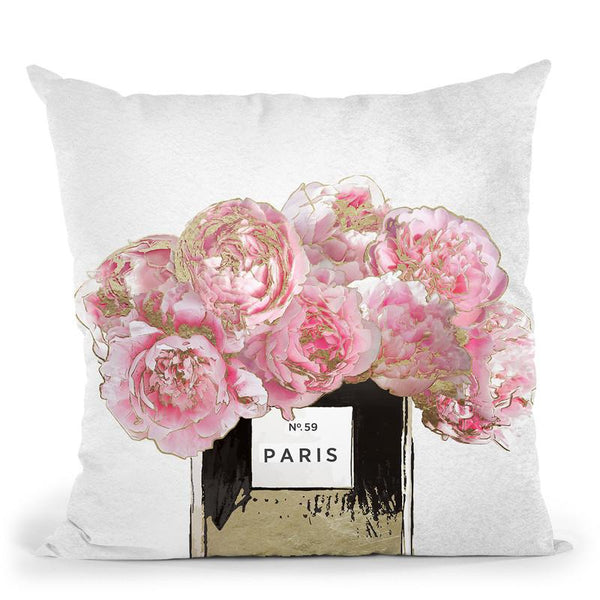 Pink Scented Throw Pillow By Color Bakery