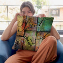 Color Therapy I Throw Pillow By Color Bakery