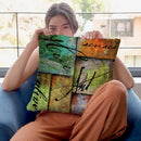 Color Therapy Ii Throw Pillow By Color Bakery