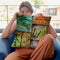 Color Therapy Ii Throw Pillow By Color Bakery