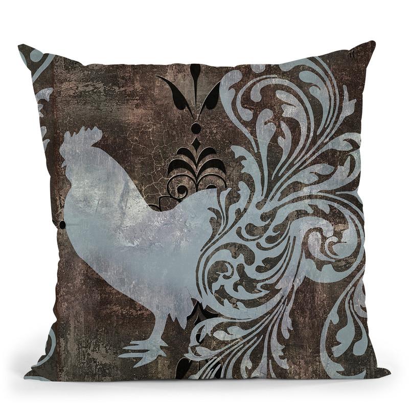 Weathervane I Throw Pillow By Color Bakery