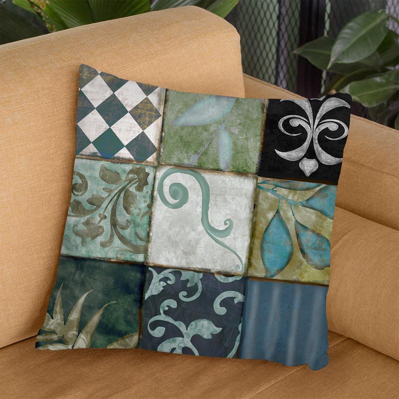 Les Fleurs De La Terre Ii Throw Pillow By Color Bakery