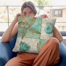 Sea Life I Throw Pillow By Color Bakery