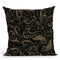 Cafe Noir Pattern Iv Throw Pillow By Color Bakery