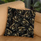 Cafe Noir Pattern V Throw Pillow By Color Bakery