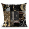 Cafe Noir Pattern Vi Throw Pillow By Color Bakery