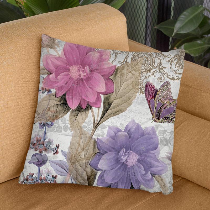Victorian Romance I Throw Pillow By Color Bakery