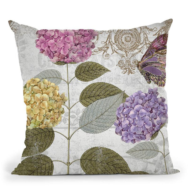 Victorian Romance Ii Throw Pillow By Color Bakery