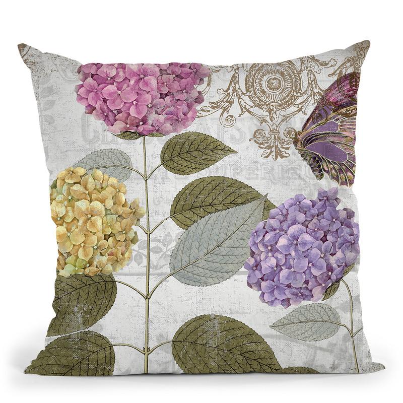 Victorian Romance Ii Throw Pillow By Color Bakery