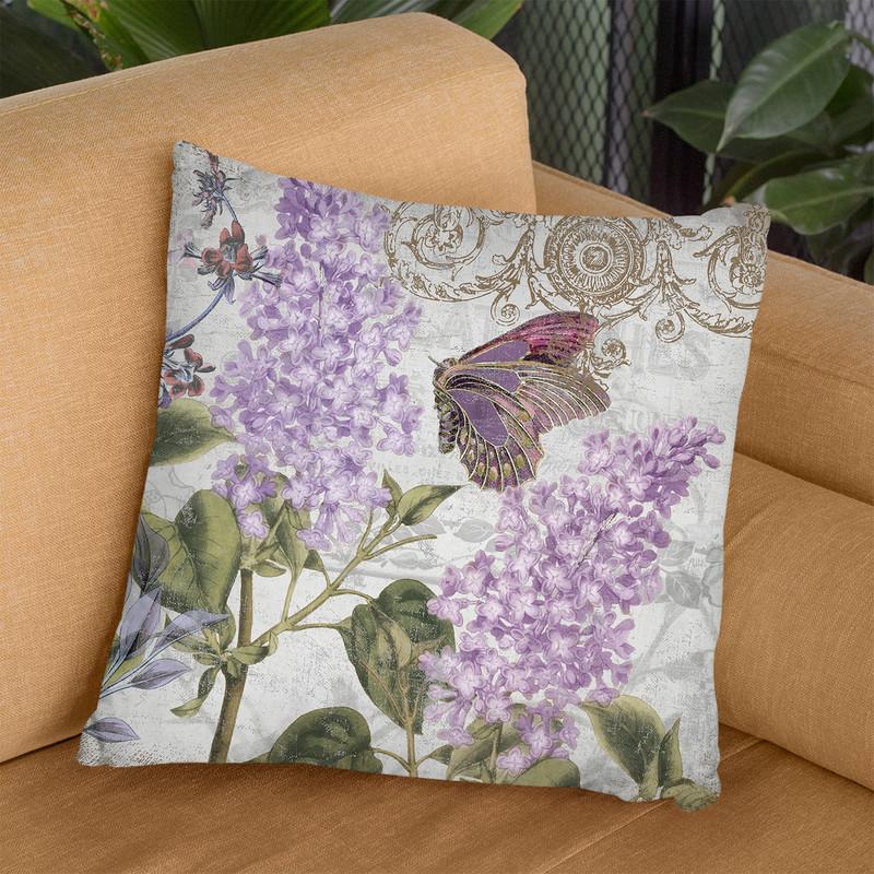 Victorian Romance Iii Throw Pillow By Color Bakery