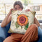 Le Jardin Iv Throw Pillow By Color Bakery