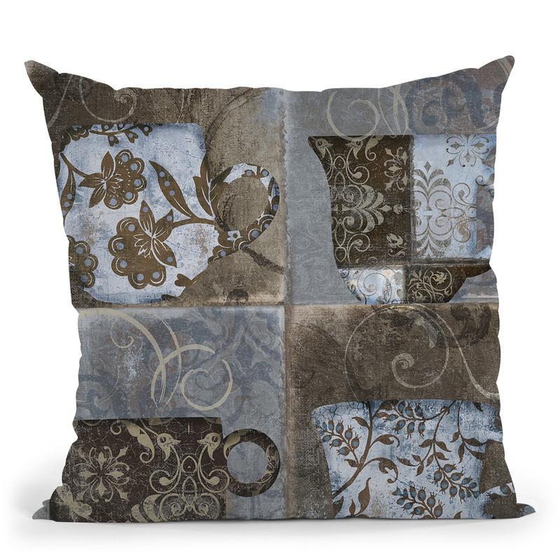 Four Cups Ii Throw Pillow By Color Bakery