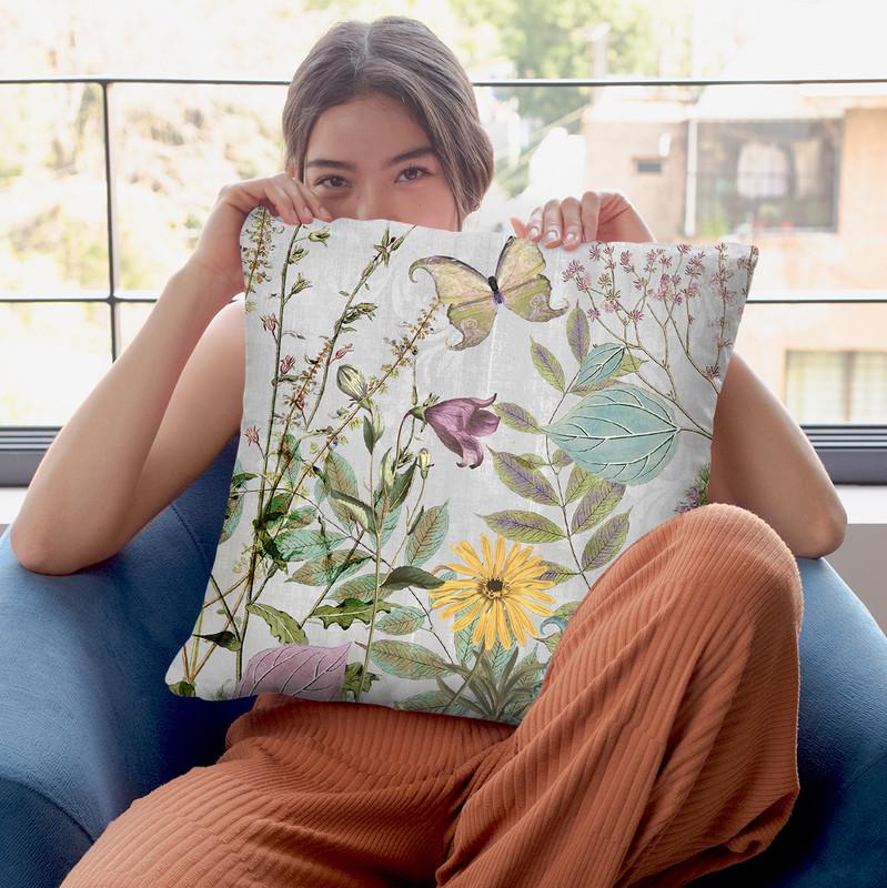 Botanique I Throw Pillow By Color Bakery