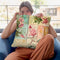 Belles Fleurs I Throw Pillow By Color Bakery