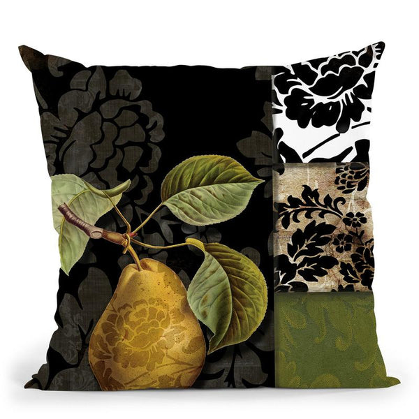 Damask Lerain Ii Throw Pillow By Color Bakery