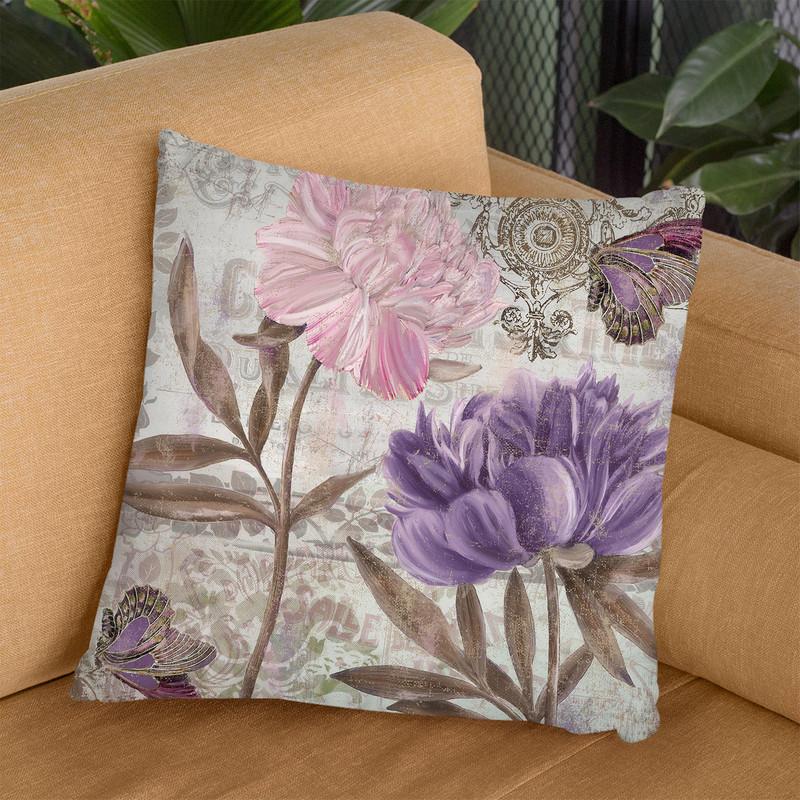 Victorian Romance Iv Throw Pillow By Color Bakery