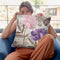 Victorian Romance Iv Throw Pillow By Color Bakery