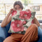 Blush I Throw Pillow By Color Bakery